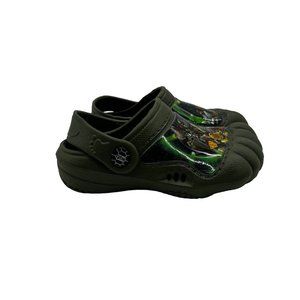 NEW Teenage Mutant Ninja Turtles Shoes Clogs Green Waterproof Youth Size 5 - 6